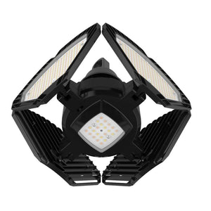 1000 - Watt Equivalent 21000 Lumens LED 4 - Panel Garage E26/E39 Bulb with Central Downlight 5000K CCT - Stu's Home Improvement Outlet