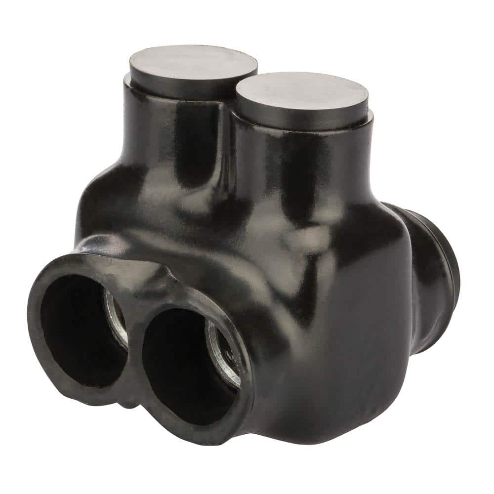 250 MCM - 6 AWG Insulated Tap Connector, Black - Stu's Home Improvement Outlet