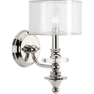 March Collection 1 - Light Polished Nickel Wall Sconce - Stu's Home Improvement Outlet