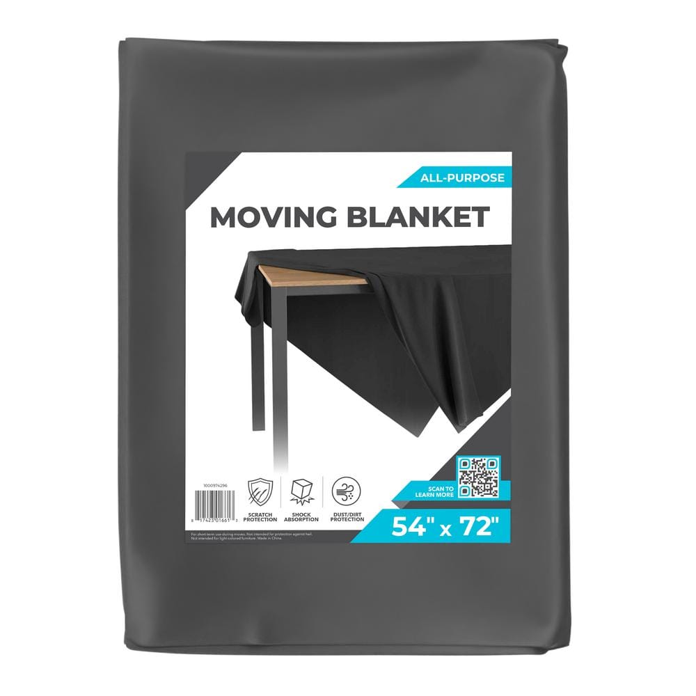 54 in. L x 72 in. W Standard Moving Blanket - Stu's Home Improvement Outlet