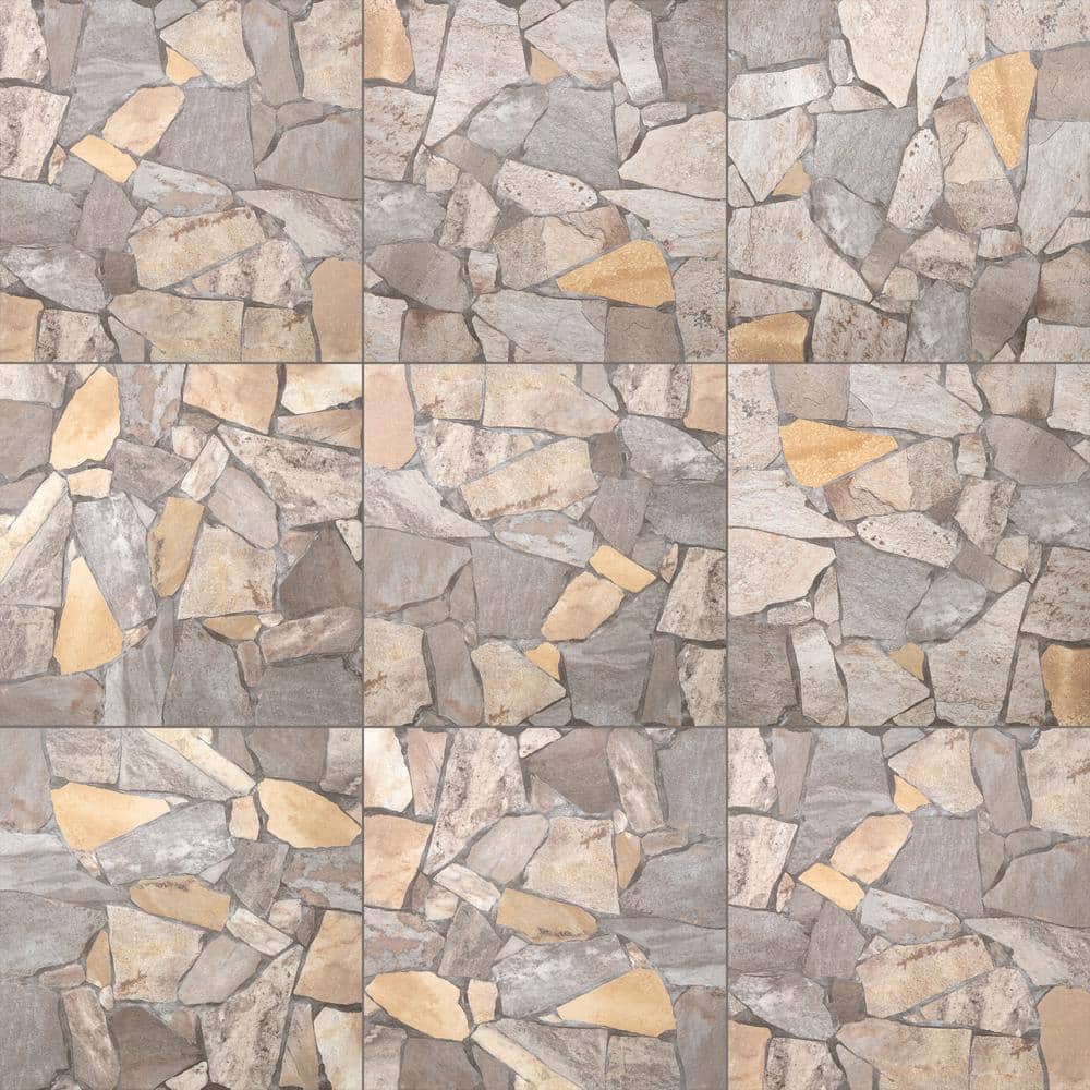 Quartzo Natural 24 in. x 24 in. Matte Ceramic Floor and Wall Tile (28 sq. ft./case)