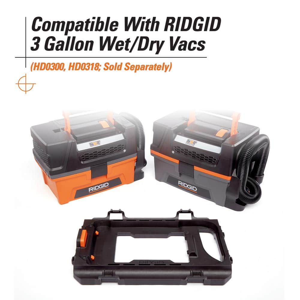 Pro Gear Accessory Vac-Mount Attachment for Select 3 Gallon NXT Wet/Dry Shop Vacuums, HD0300 and HD0318