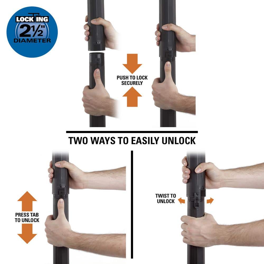 2 - 1/2 in. Gutter Cleaning Accessory Kit for RIDGID Wet/Dry Shop Vacuums - Stu's Home Improvement Outlet