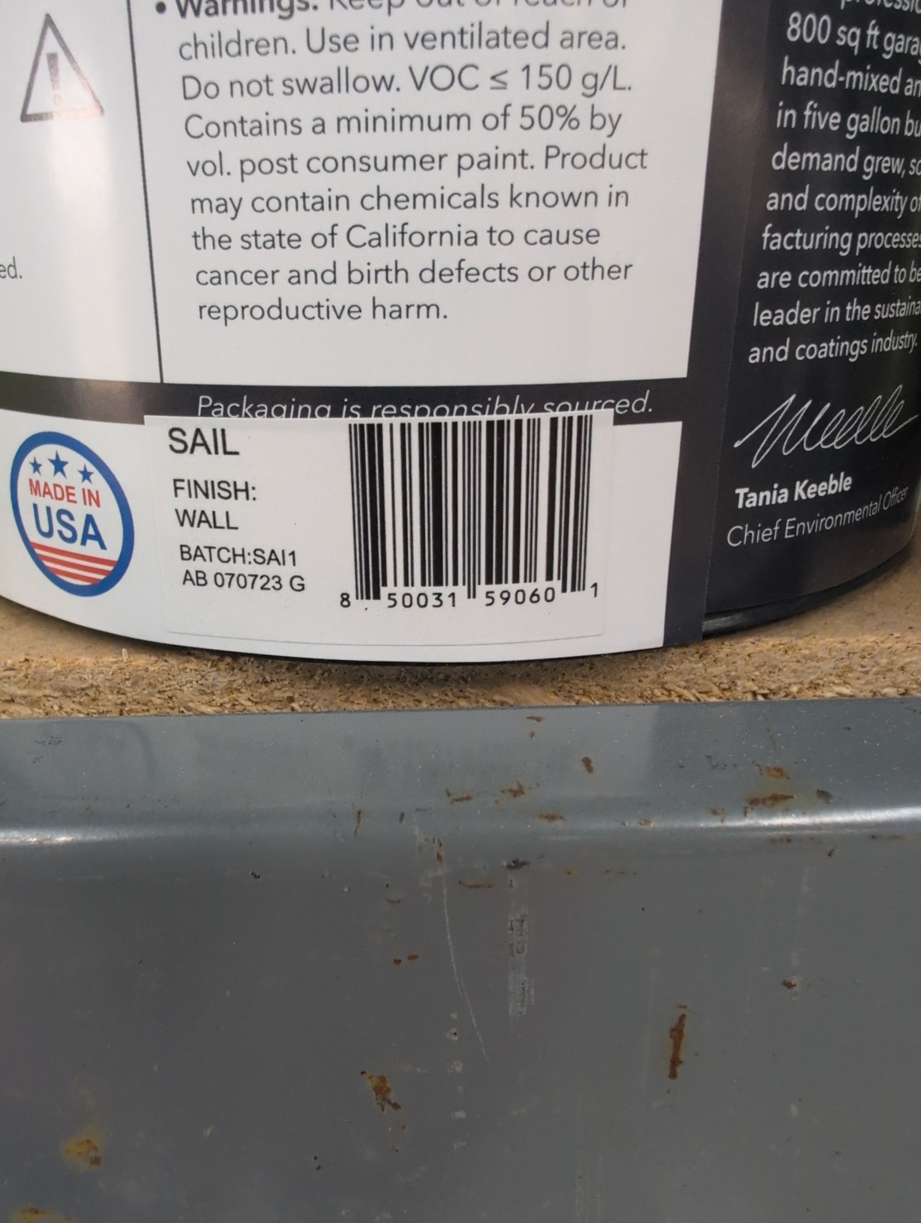 Recolor Interior Paint 1 gal