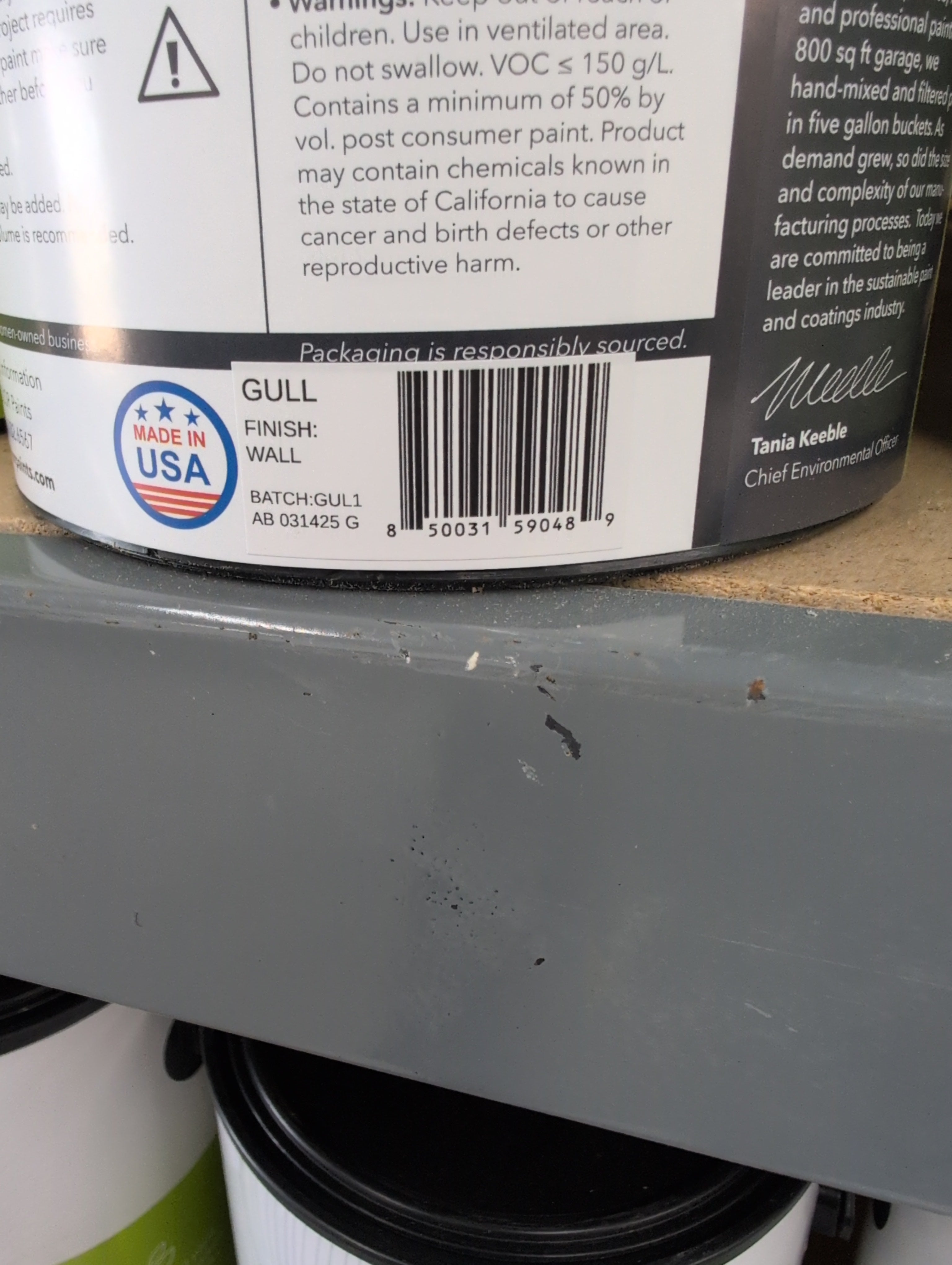 Recolor Interior Paint 1 gal