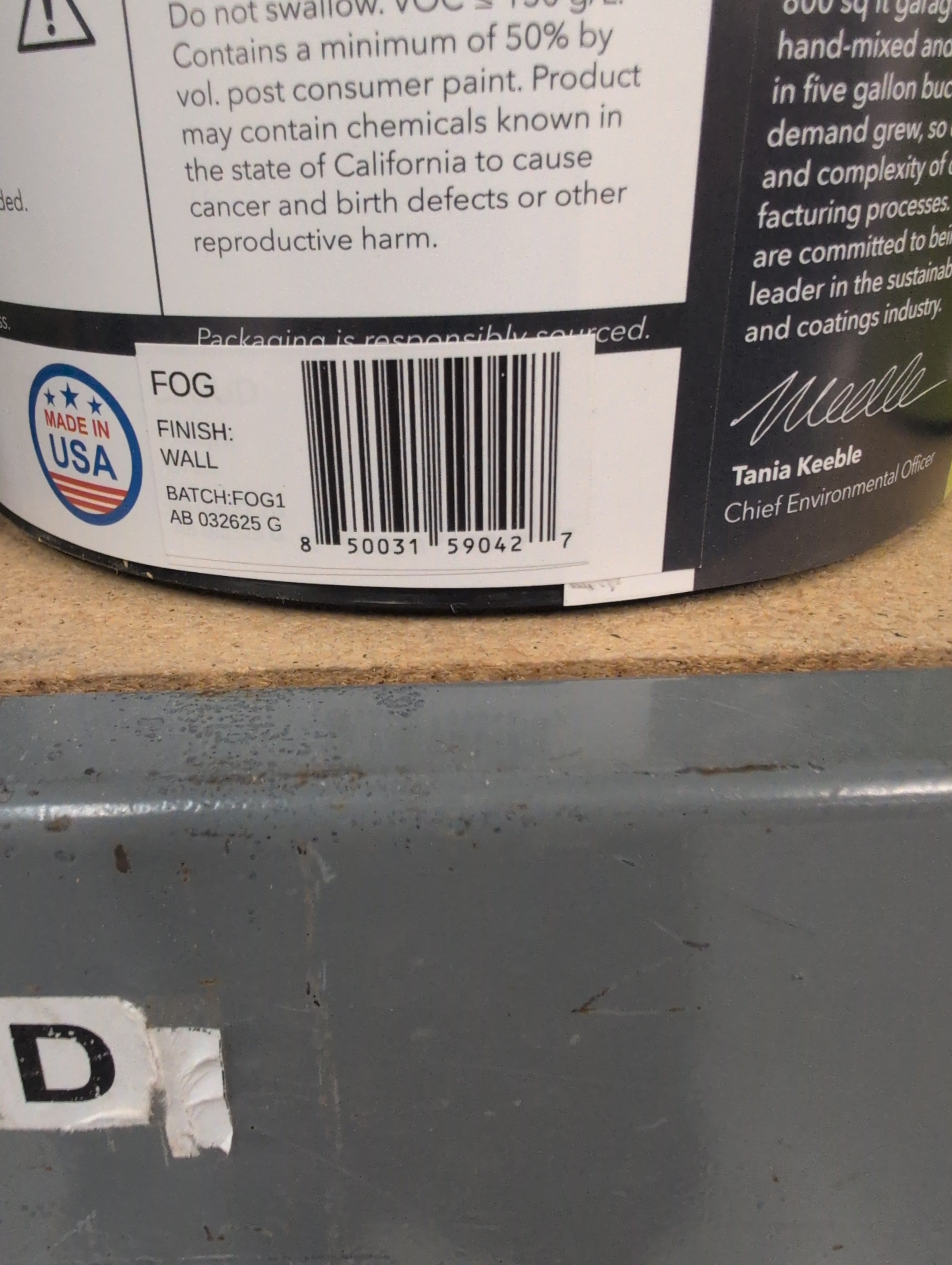 Recolor Interior Paint 1 gal