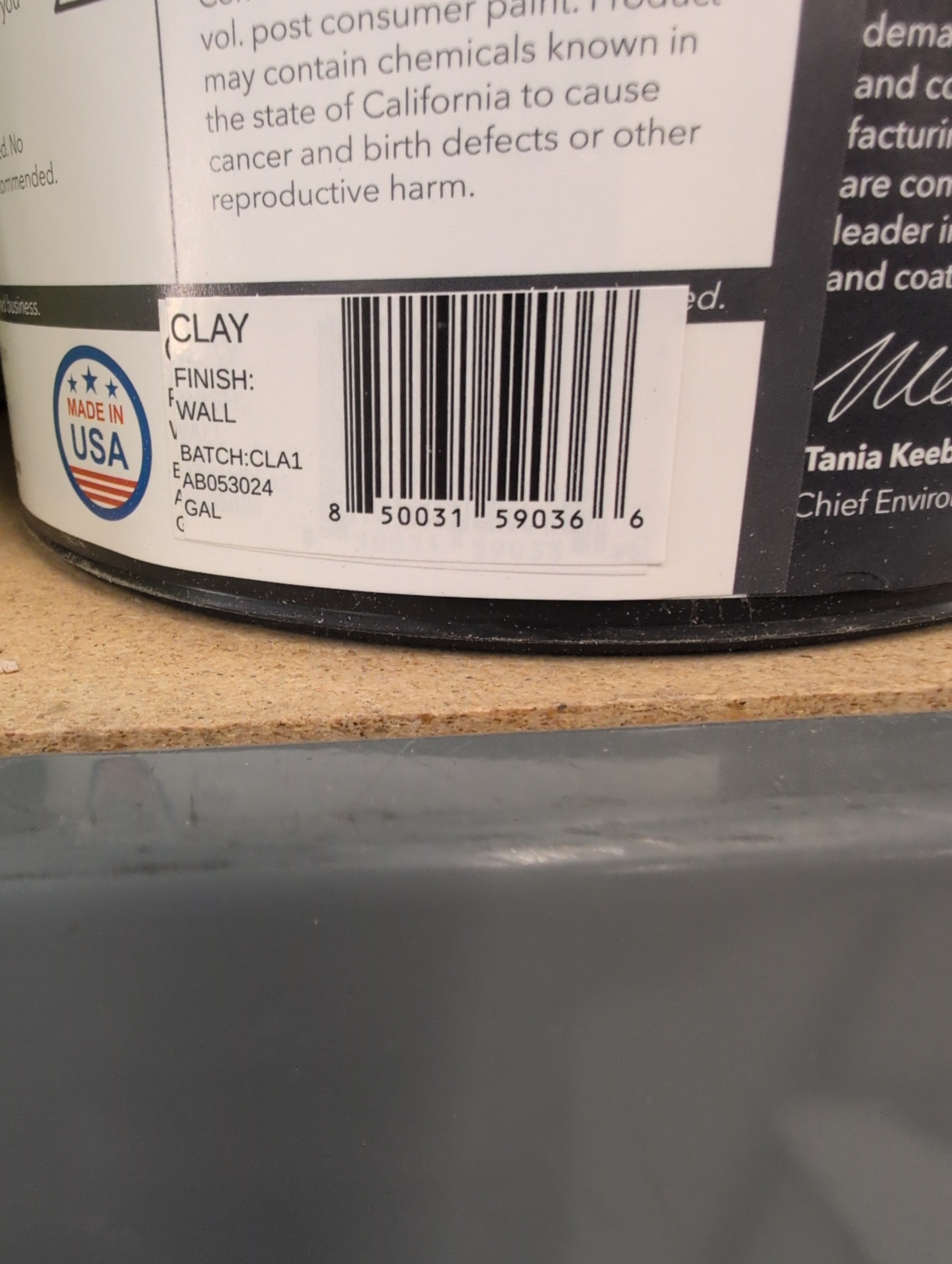 Recolor Interior Paint 1 gal