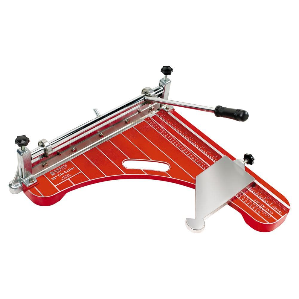 18 in. Pro Grade, VCT Vinyl Tile and Luxury Vinyl Tile Cutter up to 1/8 Thickness - Stu's Home Improvement Outlet