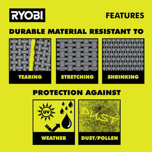 Weatherproof, UV Resistant Cover for 13 in. and 18 in. Walk Behind Lawn Mowers - Stu's Home Improvement Outlet