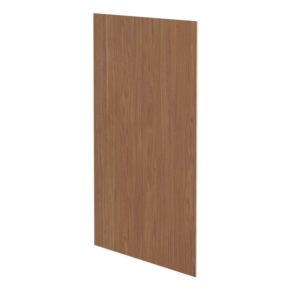 Sinclair 23.25 in. W x 0.19 in. D x 34.5 in. H Base Flush End Panel in Shaker Saddle Oak - Stu's Home Improvement Outlet