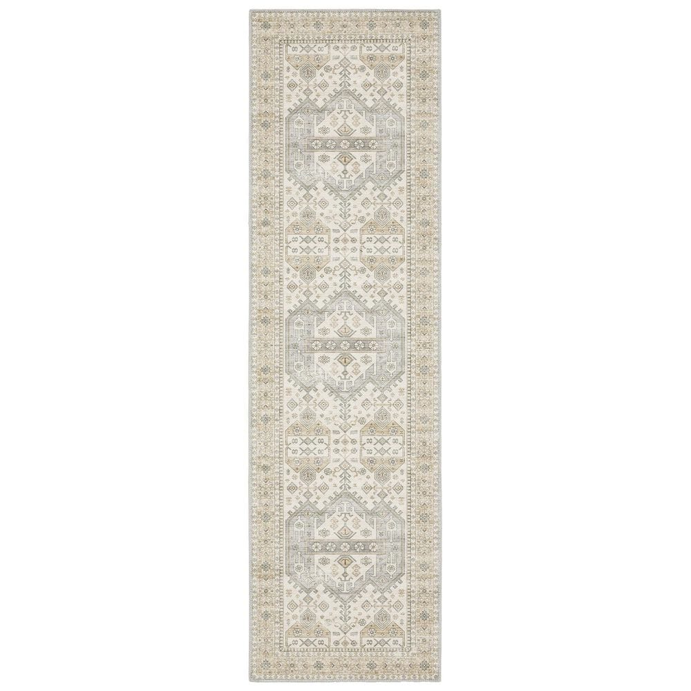 Posh 2 ft. x 7 ft. Indoor Machine Washable Runner Rug