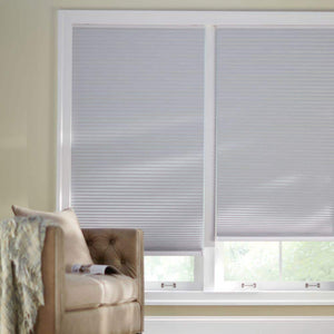 Shadow White Cordless Blackout Cellular Shades for Windows - 60 in. W x 72 in. L (Actual Size 59.75 in. W x 72 in. L) - Stu's Home Improvement Outlet