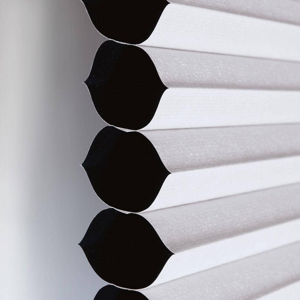 Shadow White Cordless Blackout Cellular Shades for Windows - 60 in. W x 72 in. L (Actual Size 59.75 in. W x 72 in. L) - Stu's Home Improvement Outlet