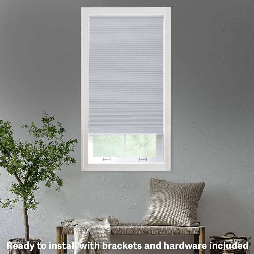 Shadow White Cordless Blackout Cellular Shades for Windows - 60 in. W x 72 in. L (Actual Size 59.75 in. W x 72 in. L) - Stu's Home Improvement Outlet