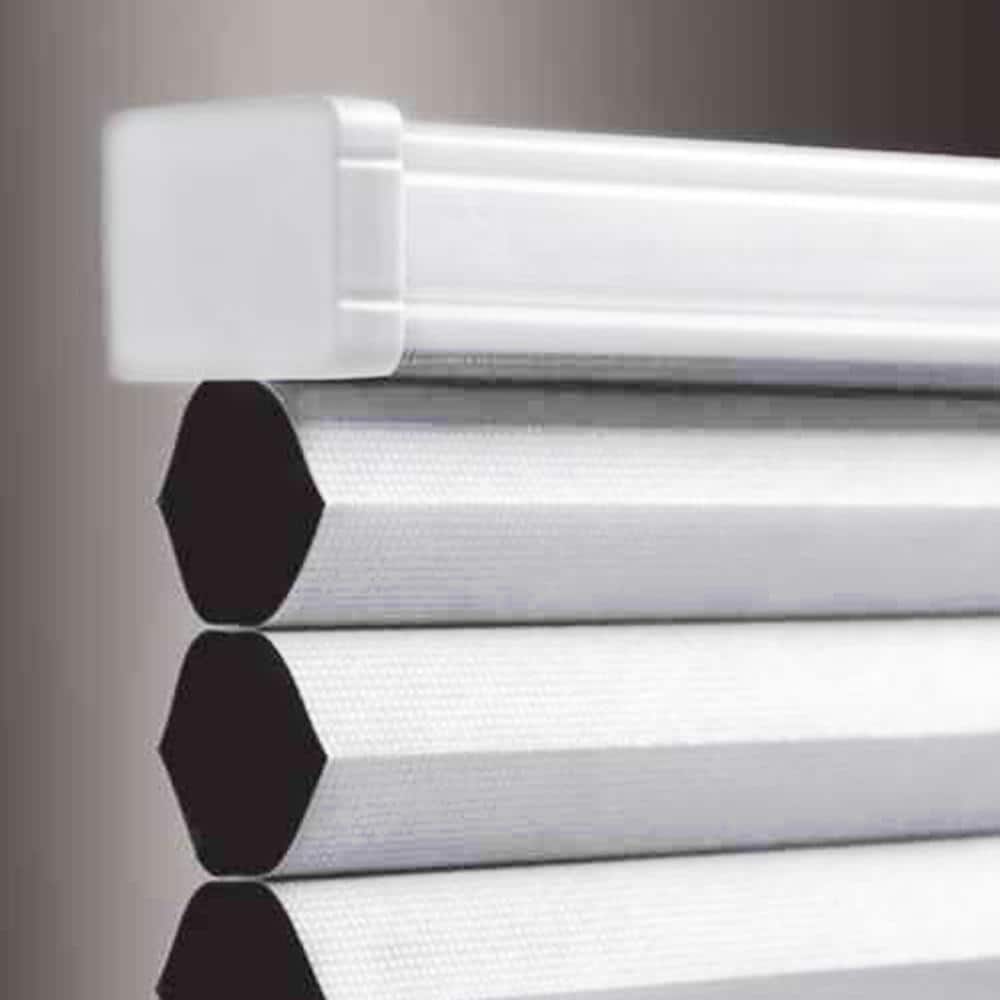 Shadow White Cordless Blackout Cellular Shades for Windows - 60 in. W x 72 in. L (Actual Size 59.75 in. W x 72 in. L) - Stu's Home Improvement Outlet
