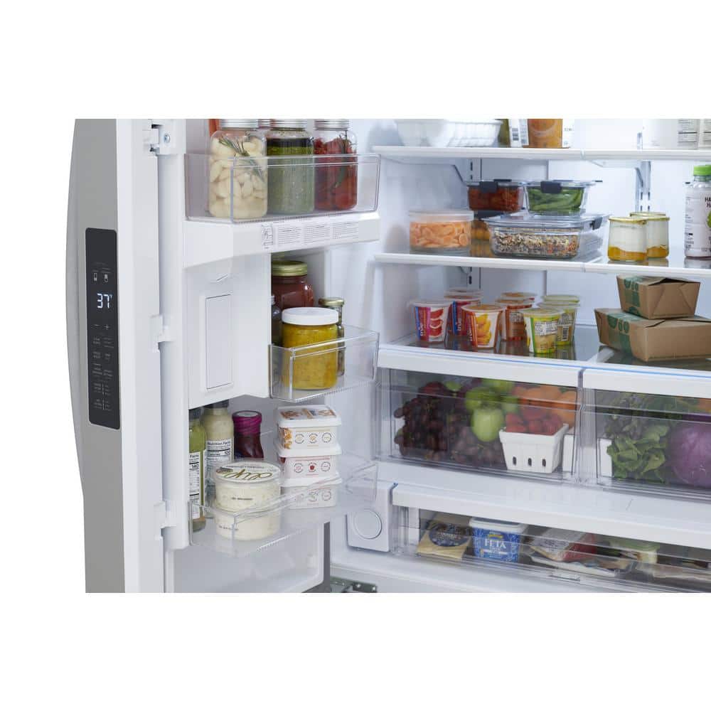 36 in 28.8 cu. ft. Standard Depth French Door Refrigerator in Smudge-Proof Stainless Steel with Internal Water Dispenser