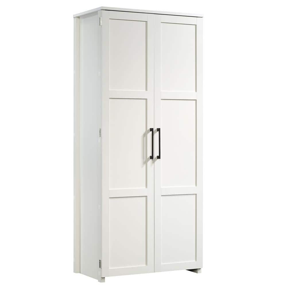 Unbranded HomeVisions Soft White Storage Cabinet - Stu's Home Improvement Outlet