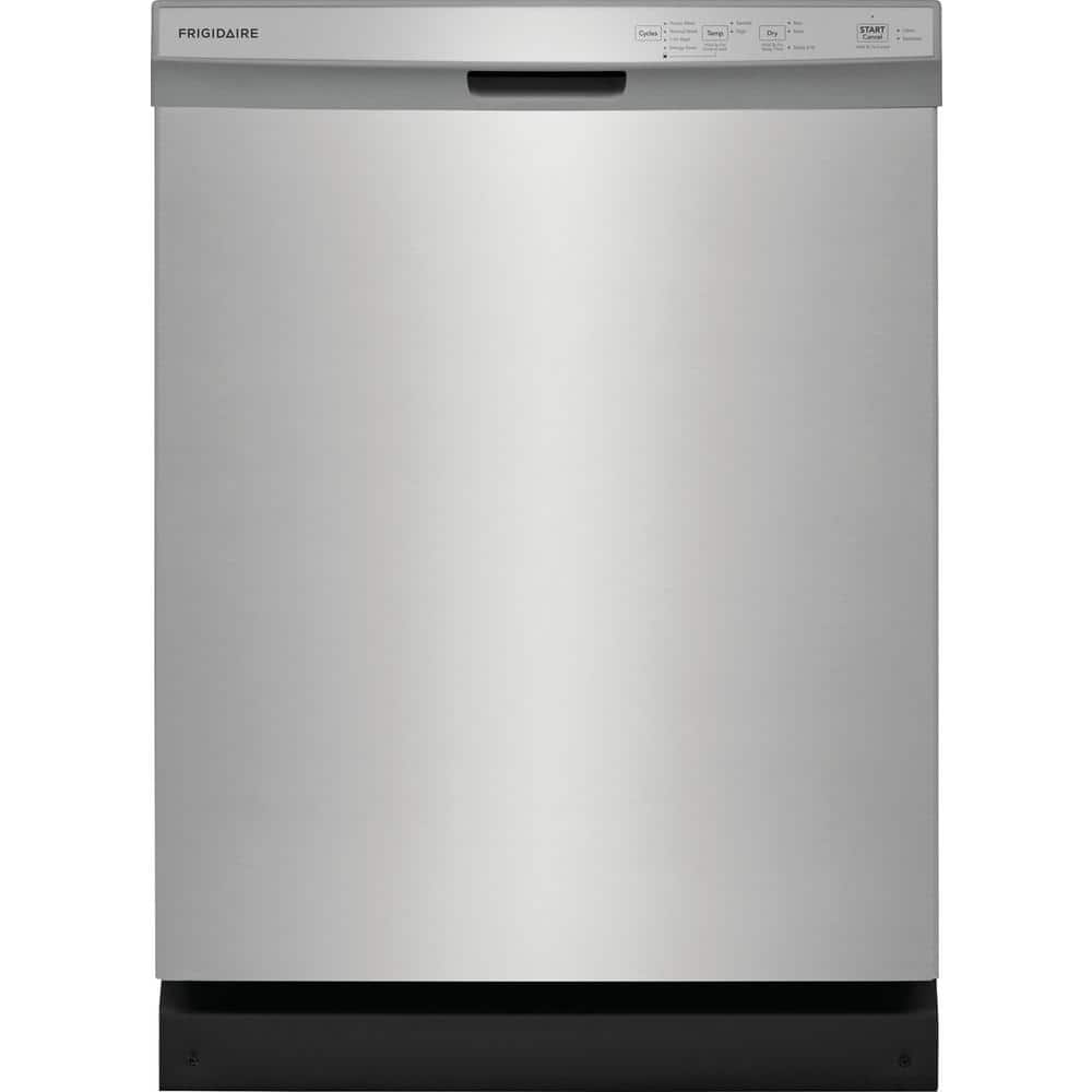 24 in Front Control Built - In Tall Tub Dishwasher in Stainless Steel with 4 - cycles and DishSense Sensor Technology (FDPC4314AS) - Stu's Home Improvement Outlet
