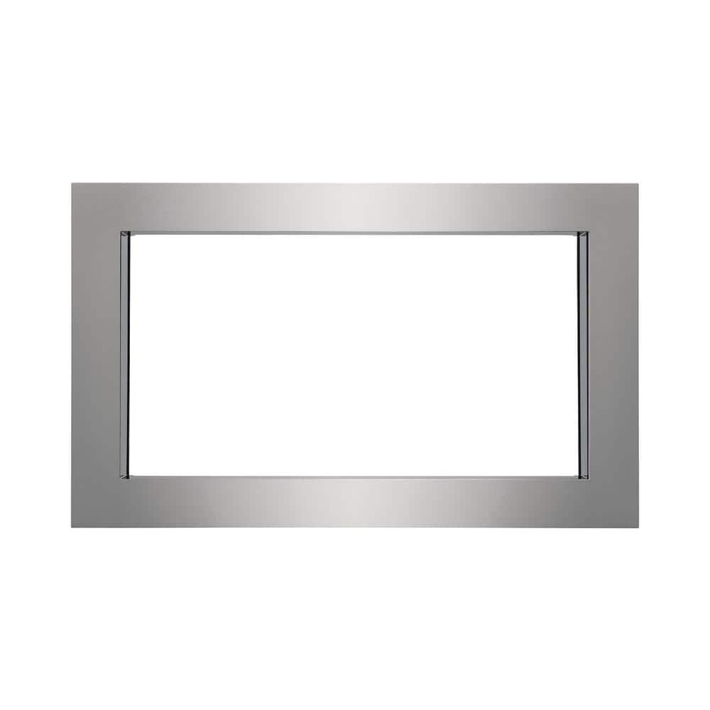 30 in. Trim Kit for Built - In Microwave Oven in Stainless Steel (GMTK3068AF) - Stu's Home Improvement Outlet