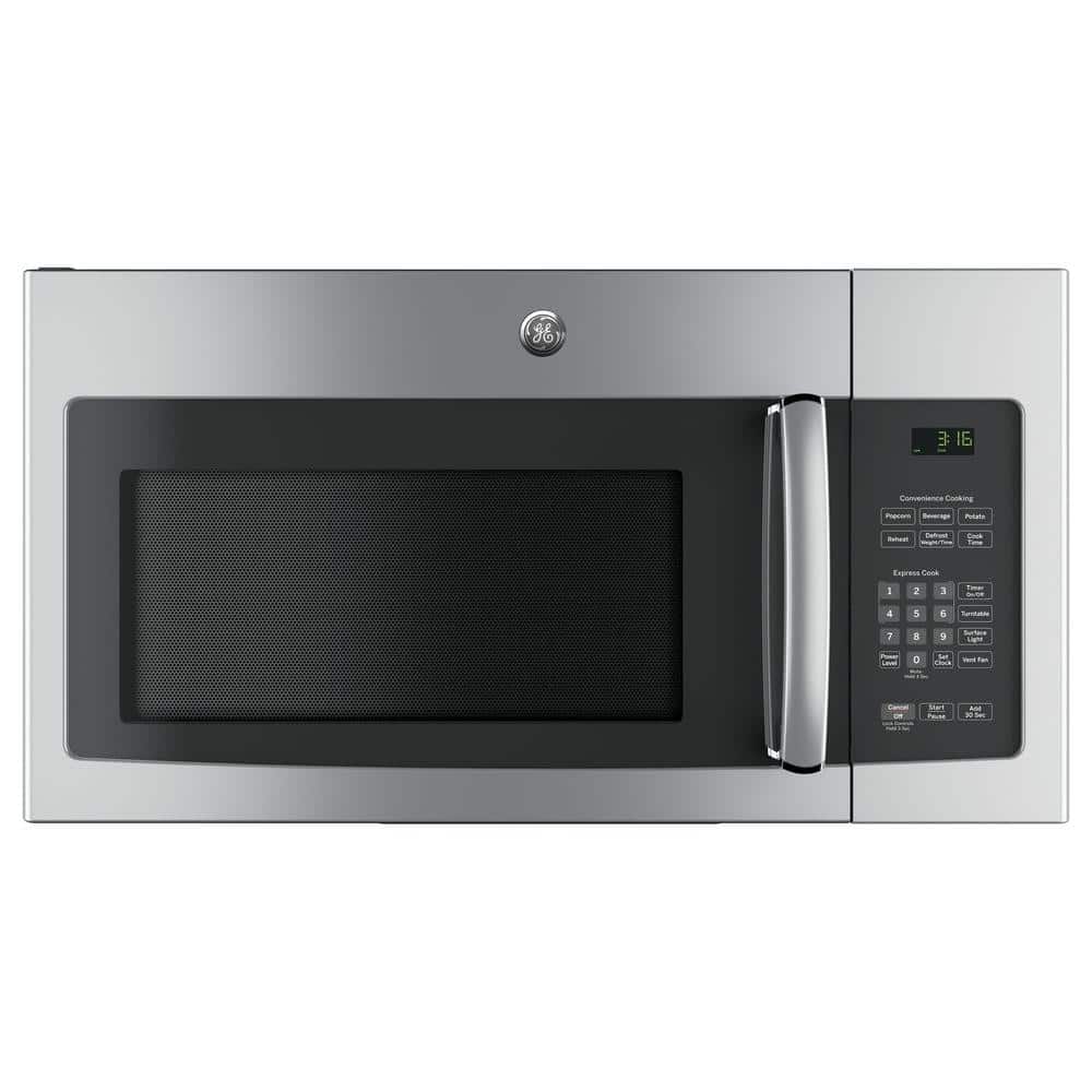 GE 1.6 cu. ft. Over the Range Microwave in Stainless Steel (JNM3163RJSS)