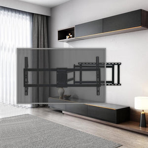 TV Rack Universal Wall Mount for 40 - 120 in. TVs, Full Motion TV Mounts with Rotation and Tilt Functions, Load 155 lb. - Stu's Home Improvement Outlet