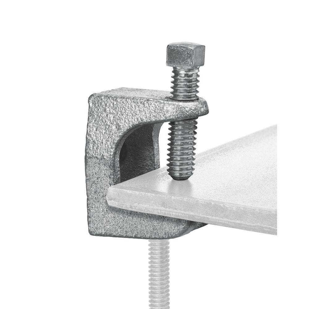 1/2 in. Strut Beam Clamp - Silver (Strut Fitting) (Z503 - 5) - Stu's Home Improvement Outlet