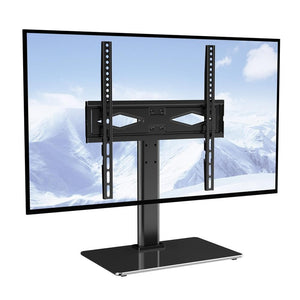 TV Stand Mount, Swivel Universal TV Stand for 32 in. to 55 in. TVs, Height Adjustable Portable Floor TV Stand - Stu's Home Improvement Outlet