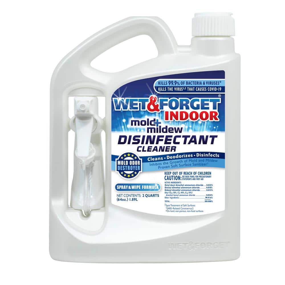 Wet and Forget 64 oz. Indoor Mold and Mildew Disinfectant Cleaner