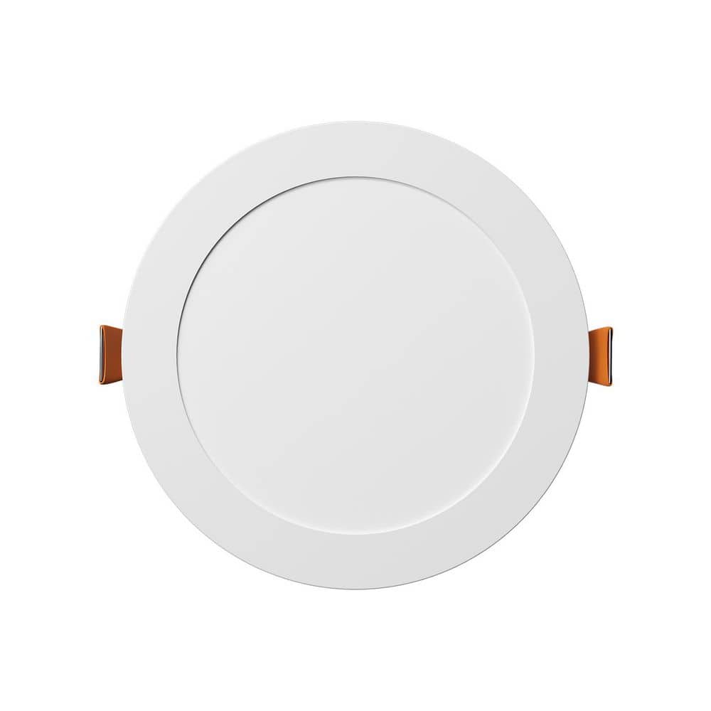 4 in. Adjustable CCT 12 Pack Canless LED Recessed Ceiling Light 1050LM Brightness Dimmable 12W - Stu's Home Improvement Outlet