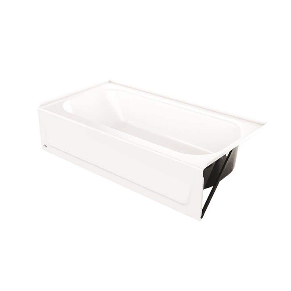 Aloha Plus 60 in. x 32 in. Soaking Bathtub With Right Drain in White - Stu's Home Improvement Outlet