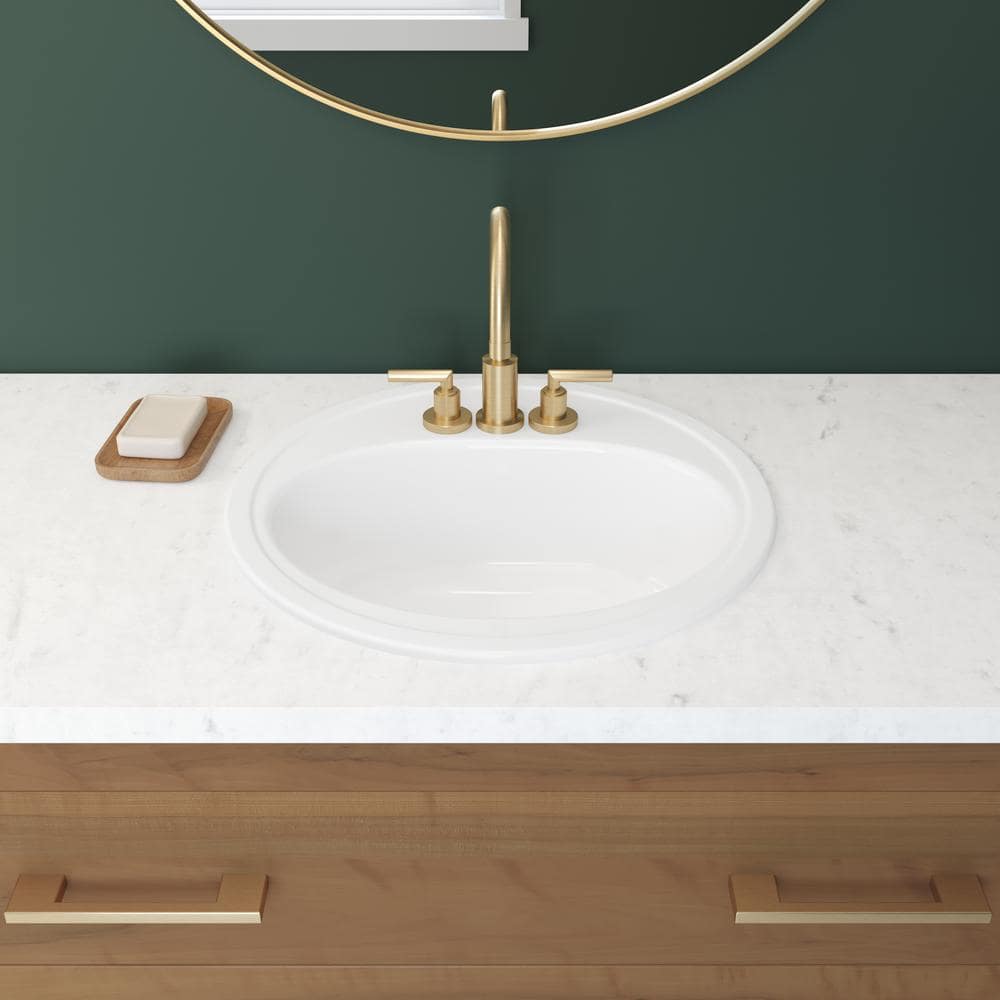 Bootz Industries Laurel Drop-In Sink, White