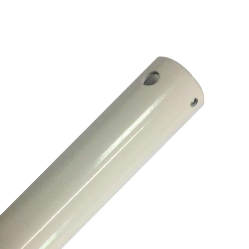 36 in. White Extension Downrod for 13 ft. Ceilings