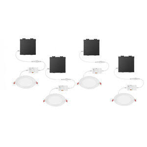 Elite Series 6 in. LED DuoBright, 3 - Level Lumen Select, Ultraslim Canless Recessed Light, Adjustable CCT (4 - Pack) - Stu's Home Improvement Outlet
