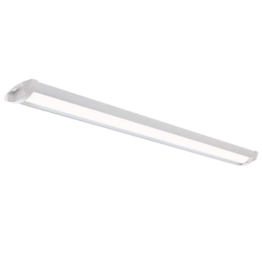 44 in. 3400 Lumens Easy Install LED Wraparound Light Fixture 34W 120V Bright White 4000K Garage Lighting Closet Light - Stu's Home Improvement Outlet