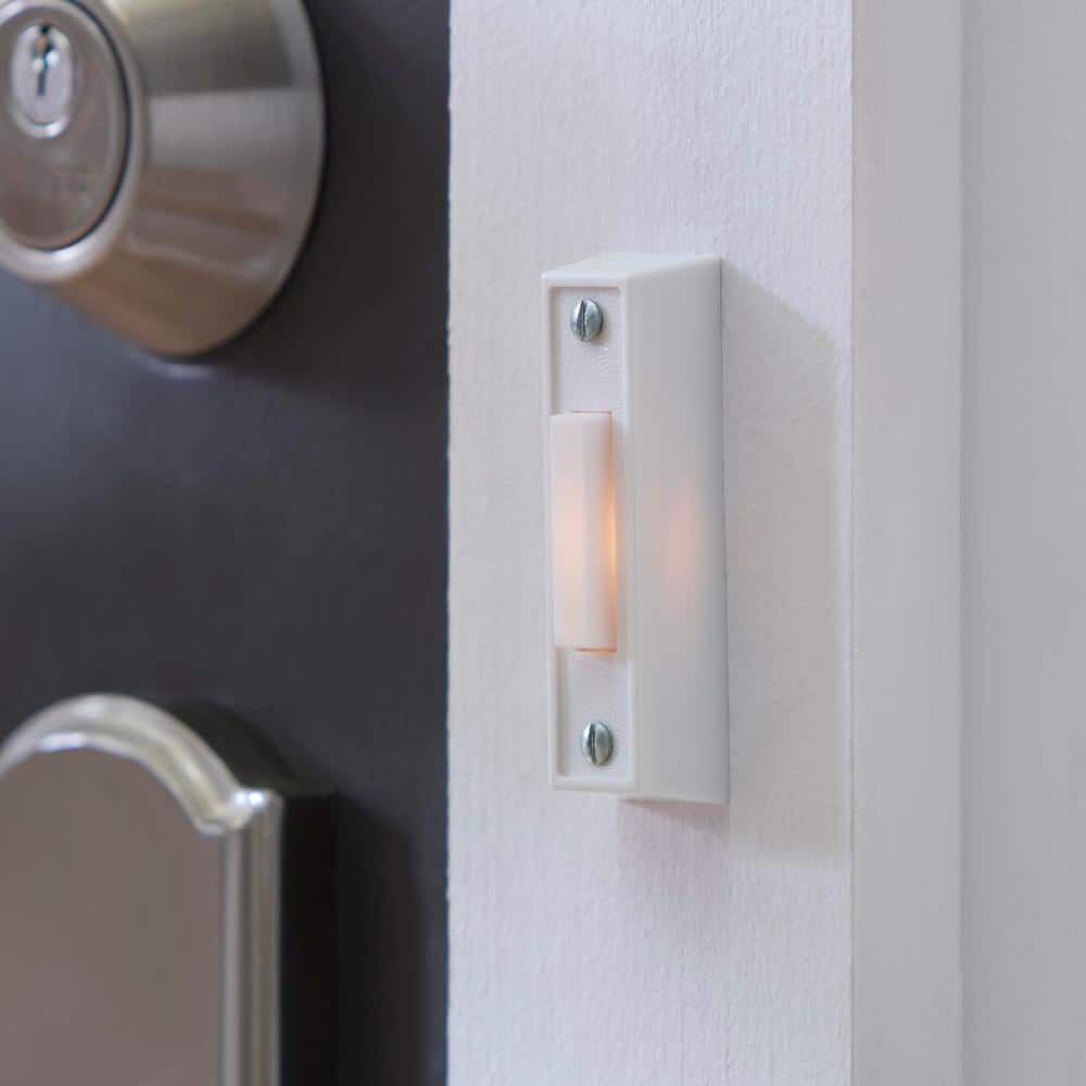 Defiant Wired Contractor Doorbell Kit with 2 Wired Push Buttons, White - Stu's Home Improvement Outlet