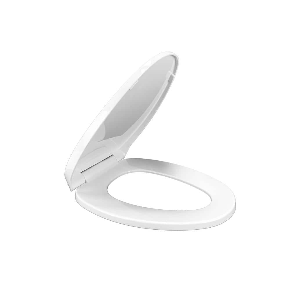 Glacier Bay Elongated Slow-Close Toilet Seat