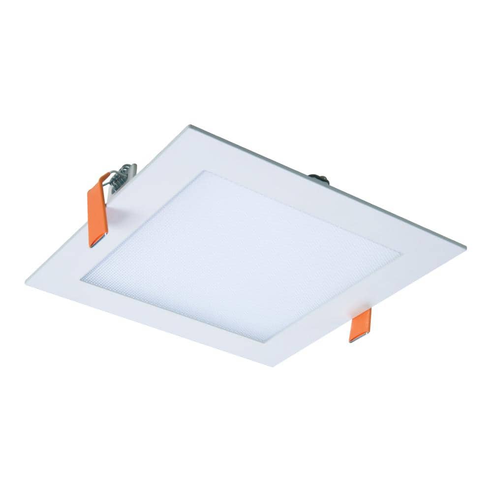 HLB 6 in. Square Color Selectable New Construction or Remodel Canless Recessed Integrated LED Kit - Stu's Home Improvement Outlet
