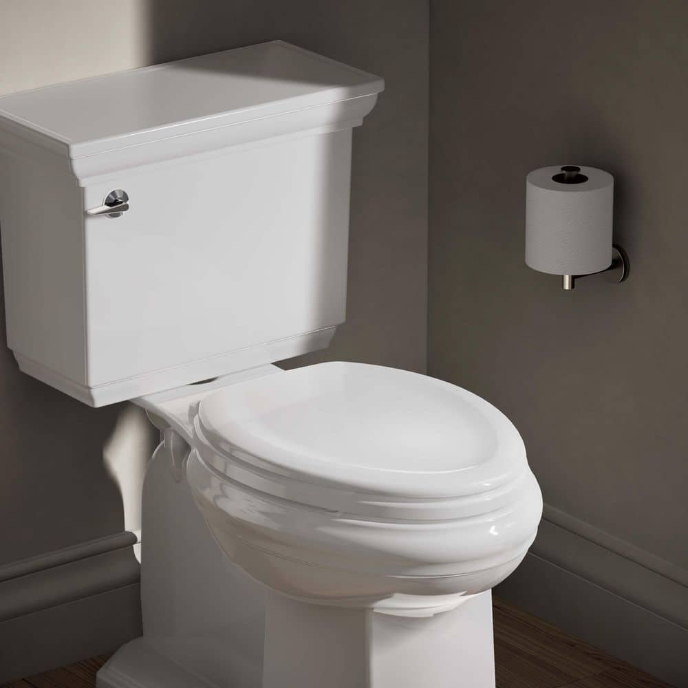 KOHLER Stonewood Elongated Toilet Seat White