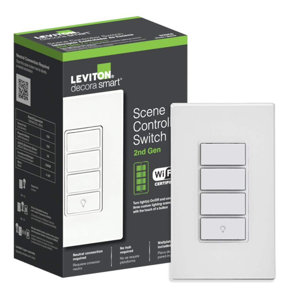 Decora Smart Wi - Fi 2nd Gen Scene Controller Switch - Stu's Home Improvement Outlet