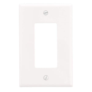 Decora 1 - Gang Midway Nylon Wall Plate - White - Stu's Home Improvement Outlet