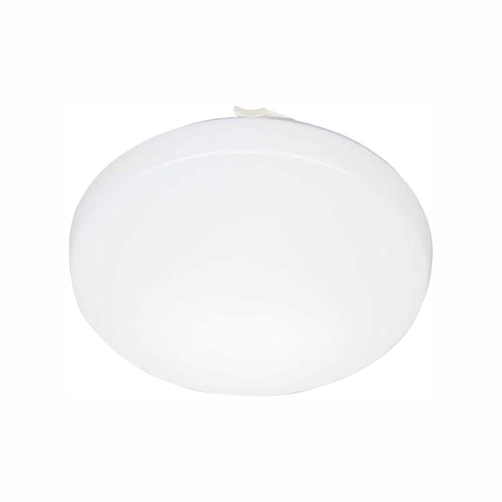 11 in. White LED Low - Profile Residential Round Flush Mount - Stu's Home Improvement Outlet