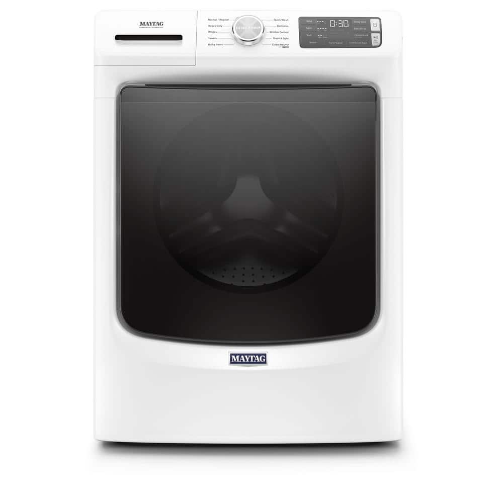 4.5 cu. ft. White Stackable Front Load Washing Machine with 12-Hour Fresh Spin, ENERGY STAR