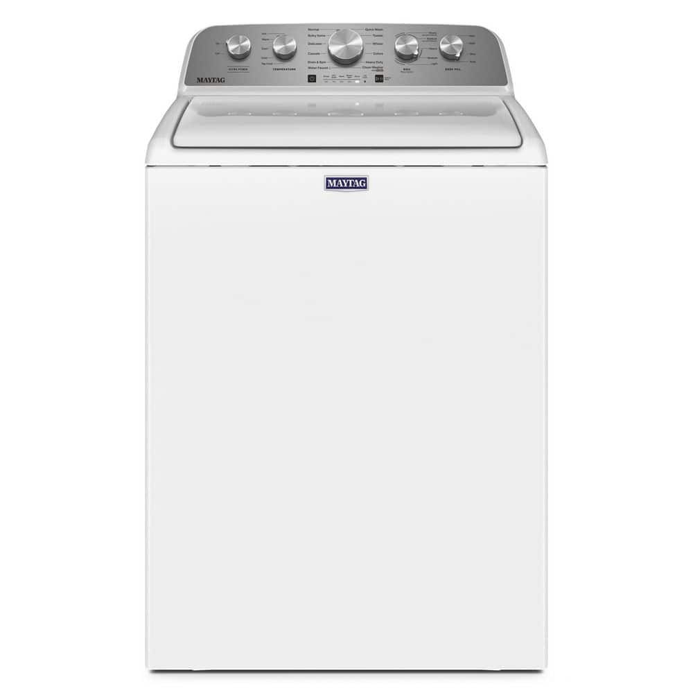 4.5 cu. ft. High-Efficiency White Top Load Washer Machine with Deep Water Wash and PowerWash Cycle (MVW5035MW)