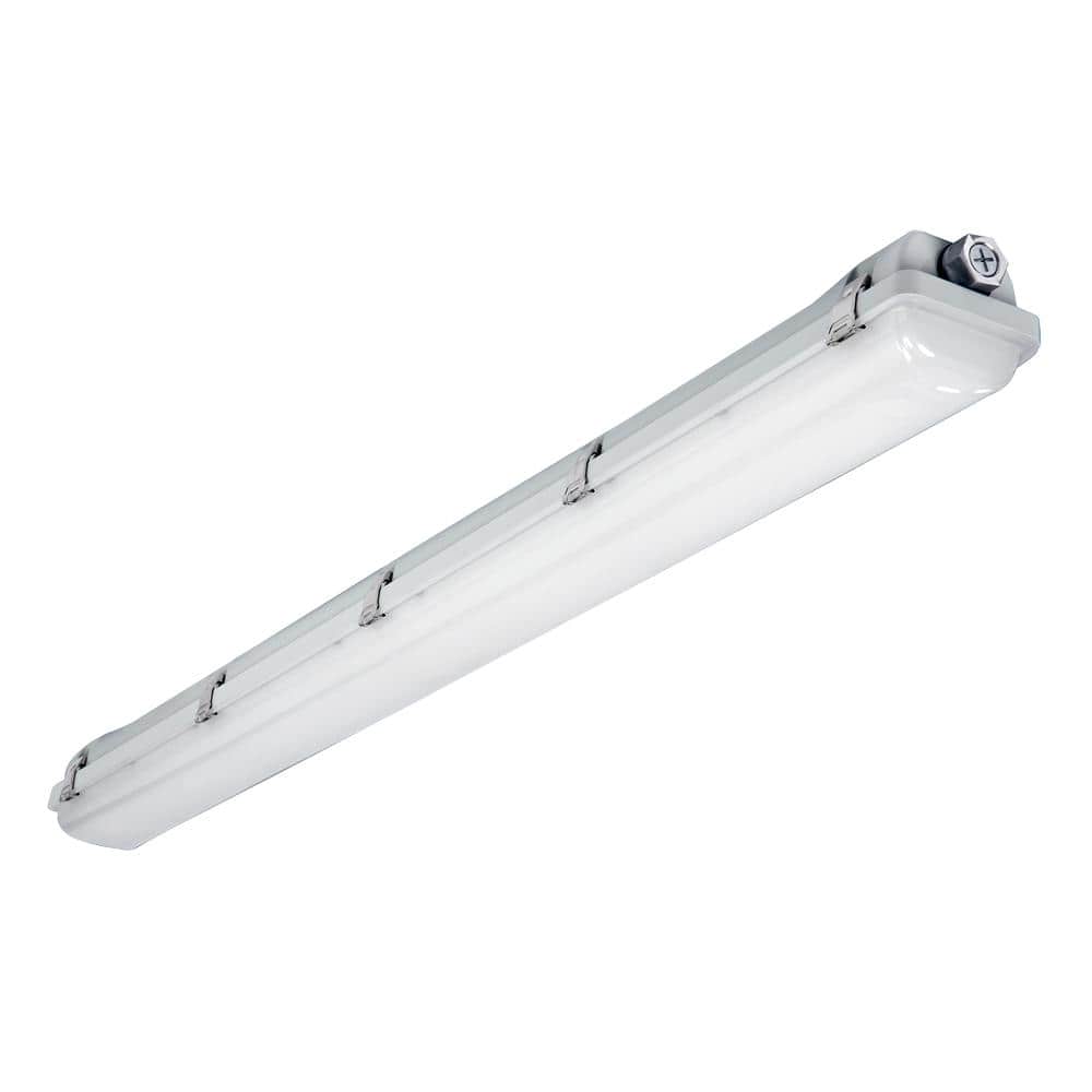 Vaportite 4 ft. White Integrated LED Industrial Vaportite withSelectable CCT and Lumen - Stu's Home Improvement Outlet