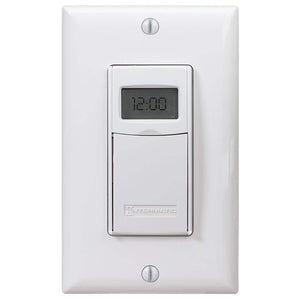 Intermatic 15 Amp 7 - Day Indoor In - Wall Astronomic Digital Timer, White - Stu's Home Improvement Outlet