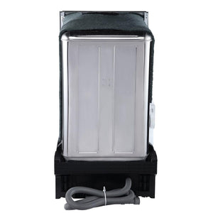SPT 18 in. White Front Control Smart Dishwasher, 120 - volt Stainless Steel Tub - Stu's Home Improvement Outlet