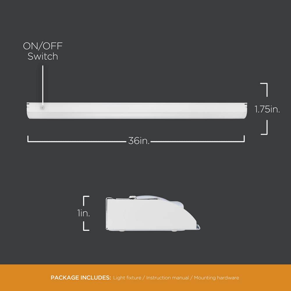 ProWire Direct Wire 36 in. LED White Under Cabinet Light