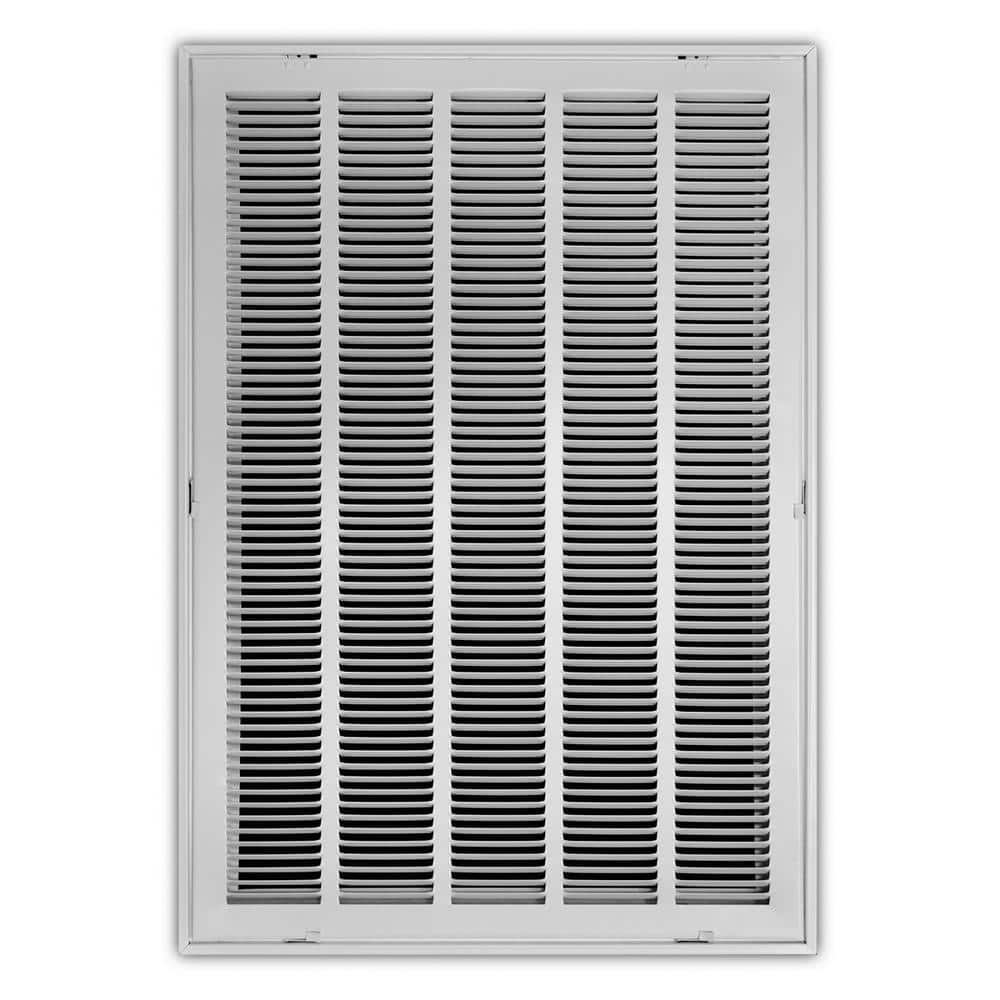 Everbilt 20 in. x 30 in. Steel Return Air Filter Grille in White - Stu's Home Improvement Outlet