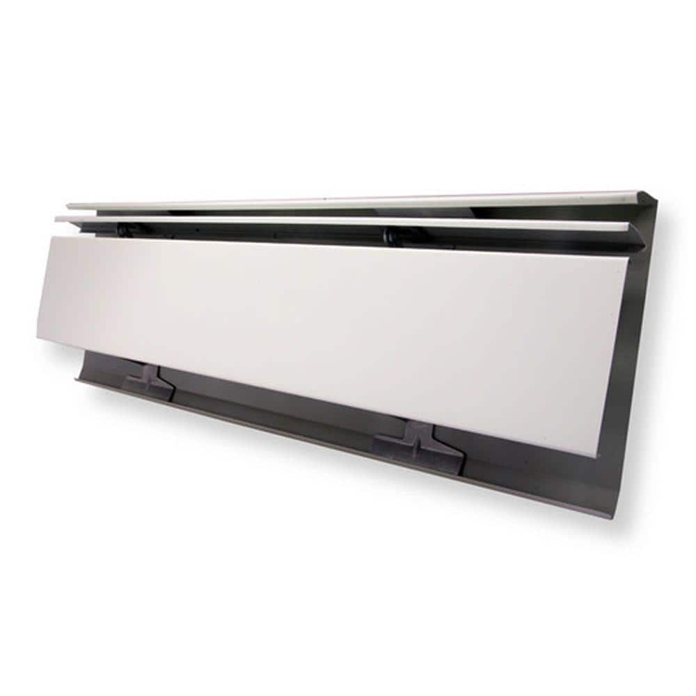 Fine/Line 30 4 ft. Hot Water Baseboard Heating Enclosure Only in Nu - White - Stu's Home Improvement Outlet
