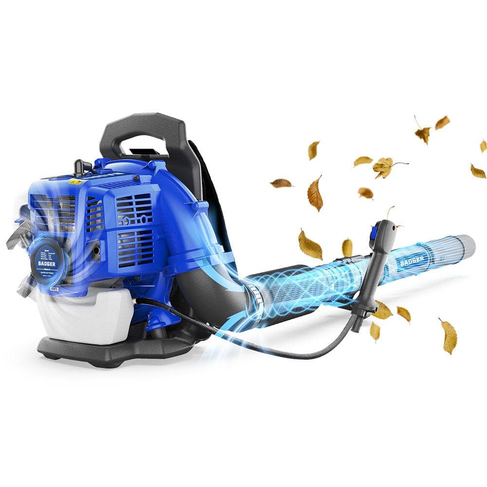 Leaf Blower Backpack, 43cc Gas Strong Air Flow 650 CFM 152 MPH, Light Weight 17.4 lbs.